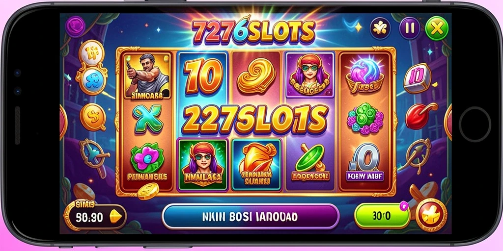 Tampilan gameplay seru dari 7276SLOTS yang menampilkan slot interaktif.