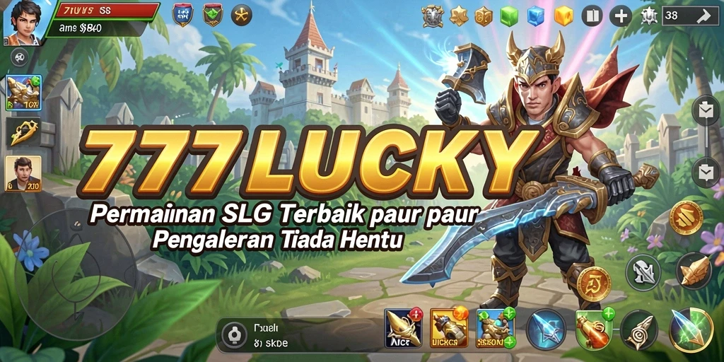 Screenshot gameplay menampilkan pertempuran seru dan strategi dalam 777LUCKY.