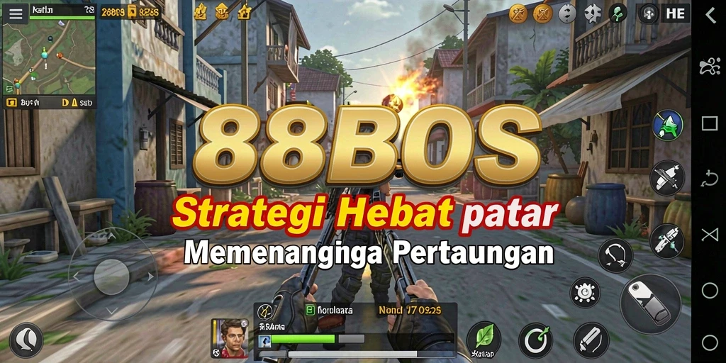 Tampilan gameplay 88BOS yang menantang dan mendebarkan.
