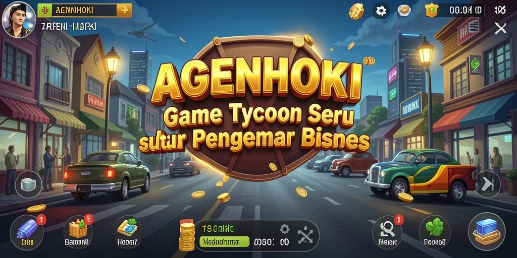 Tangkapan layar AGENHOKI menunjukkan pengalaman gameplay Tycoon yang menarik.