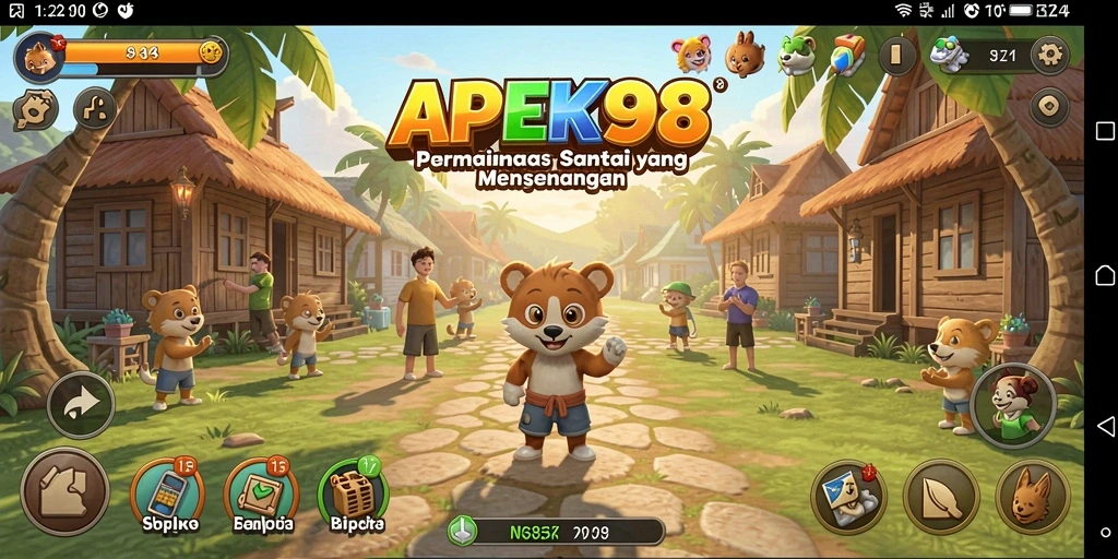 Gameplay menyenangkan APEK88 penuh warna dan tantangan.