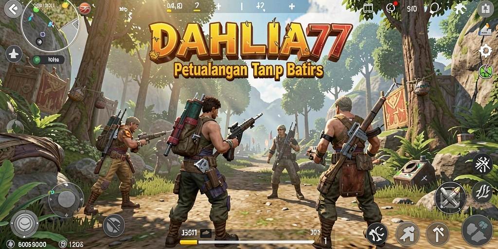 Menampilkan gameplay menakjubkan di dunia terbuka DAHLIA77.