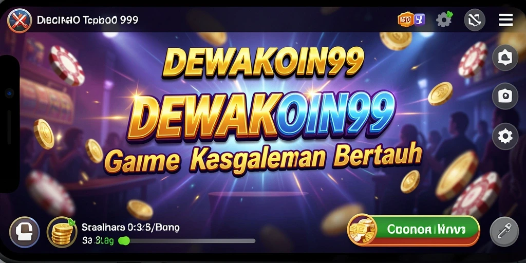 Tangkapan layar gameplay Kasino yang memukau di DEWAKOIN99.