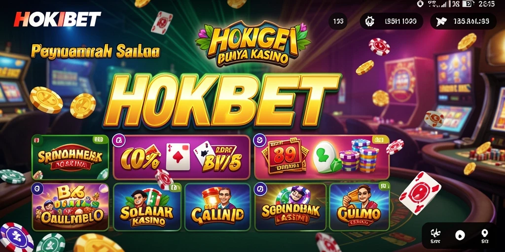 Screenshot gameplay HOKIBET menampilkan aksi seru di meja kasino.