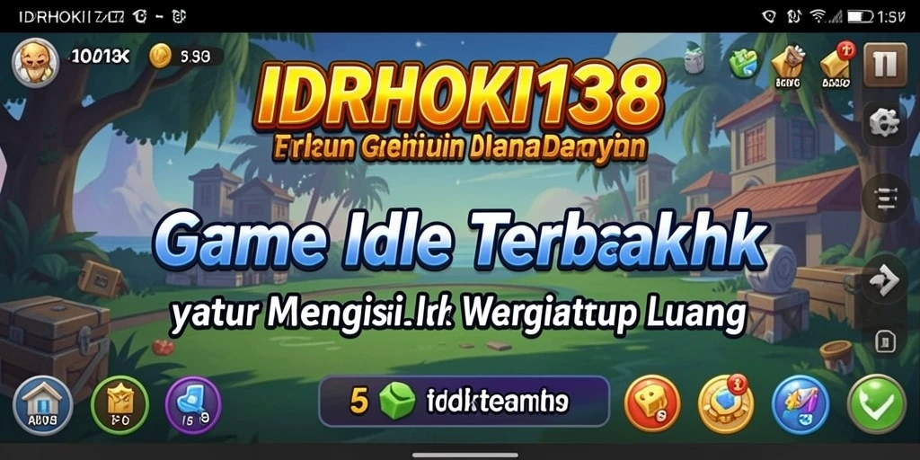 Tangkapan layar gameplay <strong>IDRHOKI138</strong> menunjukkan pengalaman Idle yang menghibur.