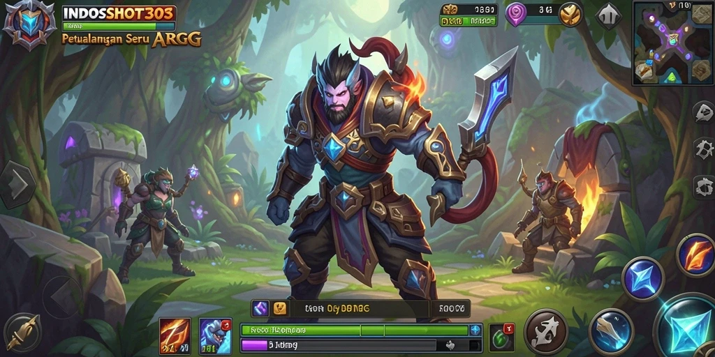 Tampilan gameplay yang seru dan menantang dalam INDOSLOT303.