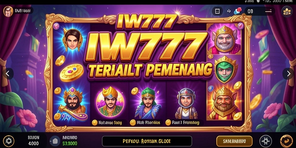 Tampilan menarik dari gameplay Slot IW777 yang mengasyikkan.