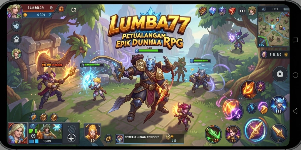 Tangkapan layar <strong>LUMBA77</strong> yang menampilkan aksi pertarungan mendebarkan.
