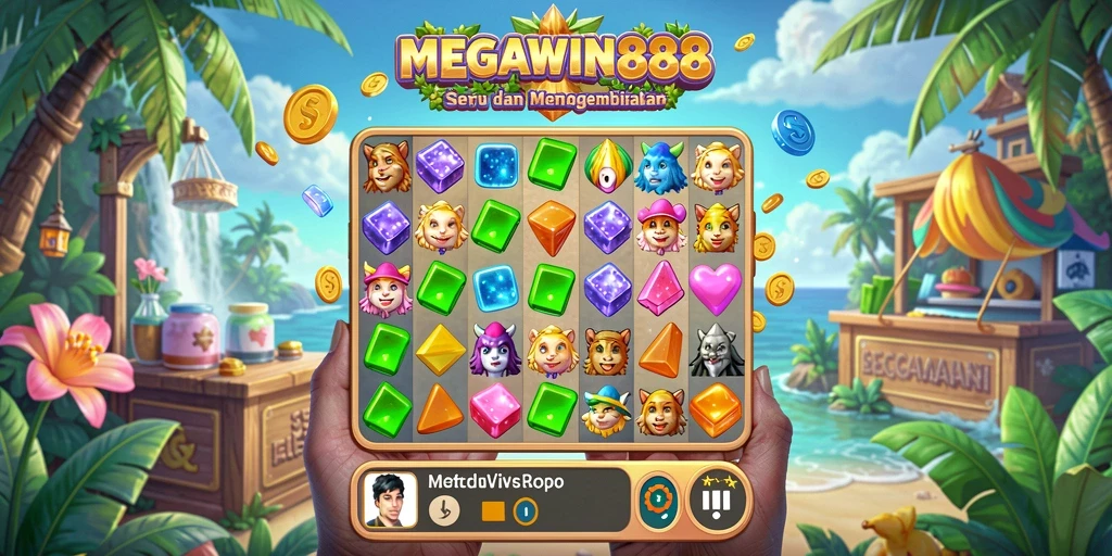 Tampilan gameplay seru di MEGAWIN888 yang memikat.