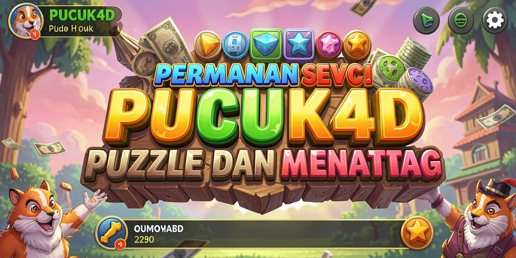 Screenshot gameplay PUCUK4D yang menampilkan tantangan Puzzle.
