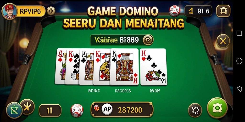 Tampilan gameplay RPVIP6 yang menegangkan dan interaktif.
