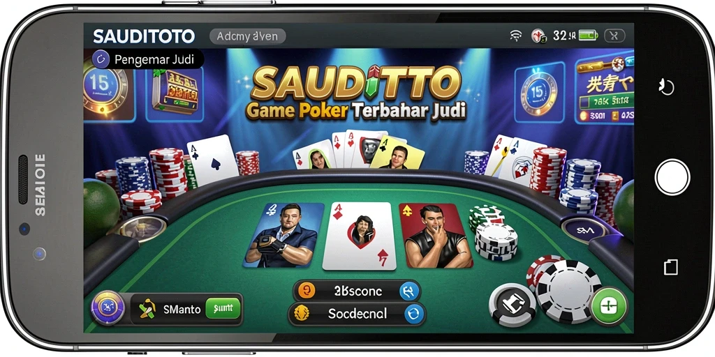 Tampilan gameplay seru dan menegangkan di SAUDITOTO.