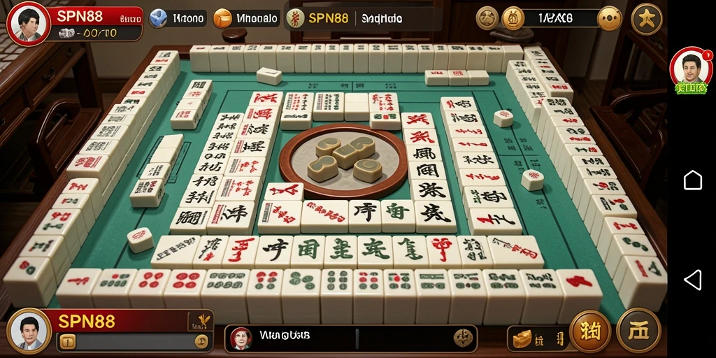 Gameplay seru dan menantang di SPN88 Mahjong.