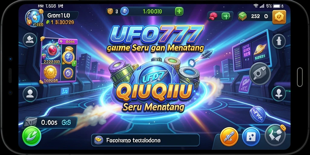 Tampilan gameplay QiuQiu yang menarik dan penuh tantangan.